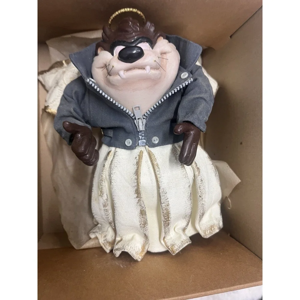 Tasmanian Devil Taz Angel Tree Topper 1994 Warner Bros In Original Box